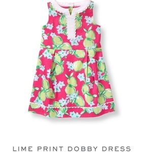 JANIE & JACK South Beach Beauty Lime Citrus Dress